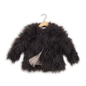 Kabát dívčí chlupatý