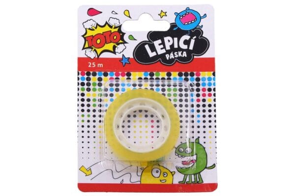 Lepící páska 12mm x 25m blister