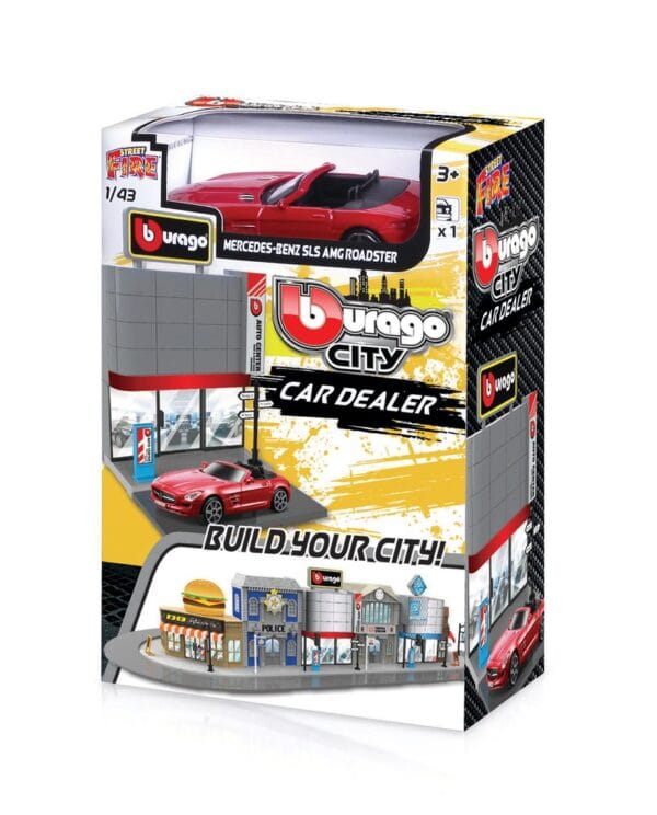 Bburago city 1:43 18-31501 Prodejna aut