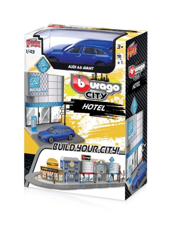 Bburago city 1:43 18-31503 Hotel