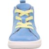 Chlapecké barefit tenisky SUPERFREE Light Blue/Yellow Superfit 1-000539-8400 - světle modrá - 26