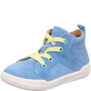 Chlapecké barefit tenisky SUPERFREE Light Blue/Yellow Superfit 1-000539-8400 - světle modrá - 25