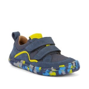 Chlapecké barefoot tenisky BASE Denim Froddo G3130261-3 tmavě modrá - 34