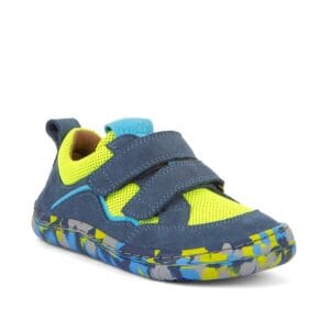 Chlapecké barefoot tenisky BASE Denim+ Froddo G3130261-4 světle modrá - 35