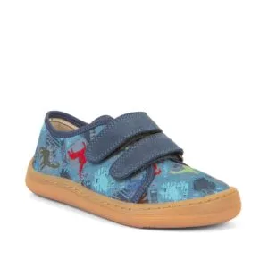 Chlapecké barefoot tenisky CANVAS Dark Denim Froddo G1700379-19 tmavě modrá - 31