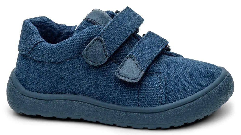 Chlapecké barefoot tenisky KORO NAVY Protetika - tmavě modrá - 34