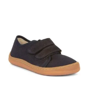 Dětské barefoot tenisky CANVAS Dark Blue Froddo G1700379-8 modrá - 30