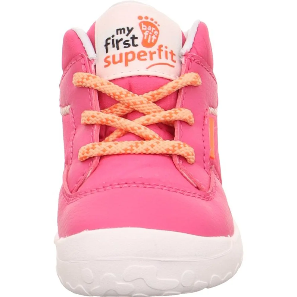 Dívčí barefit tenisky FLUMMI PINK/ORANGE Superfit 1-009666-5500 - růžová - 23