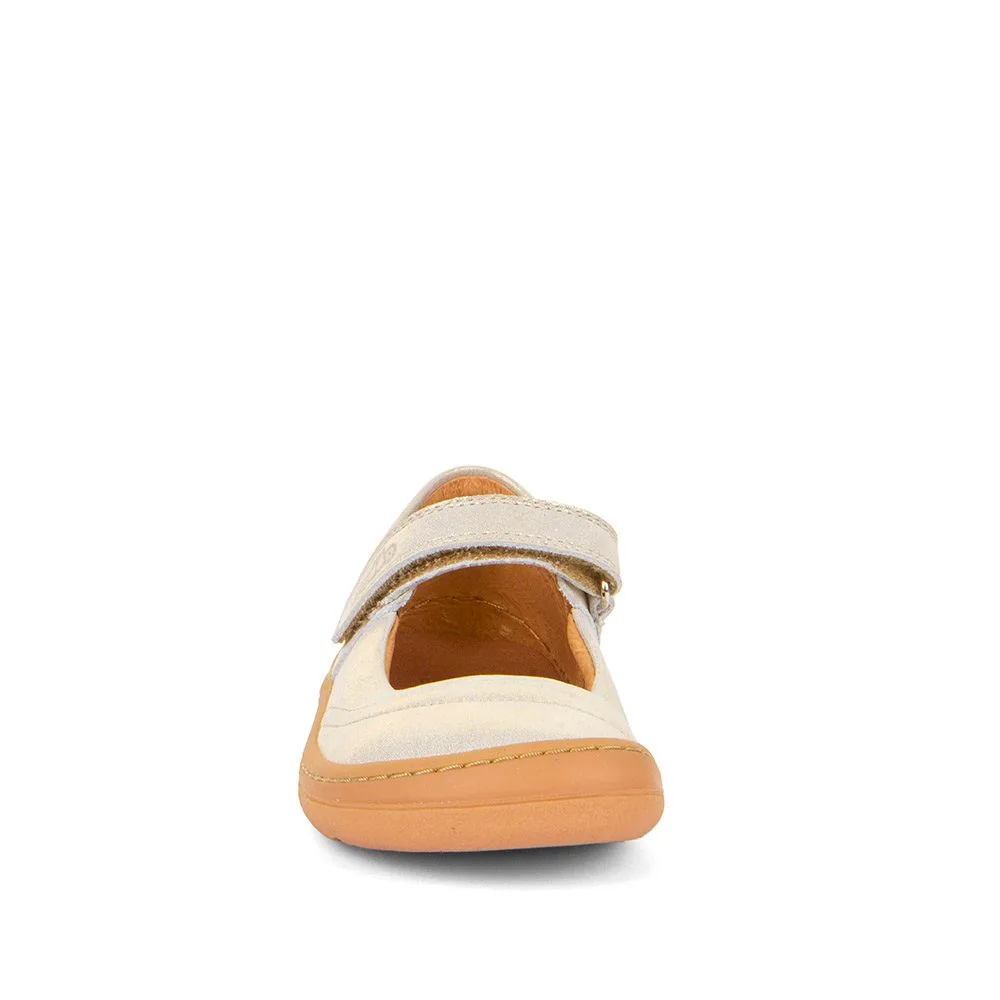 Dívčí barefoot baleríny MARY J Gold Shine Froddo G3140184-5 zlatá - 37