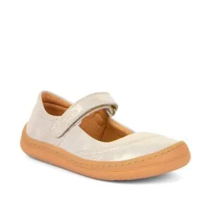 Dívčí barefoot baleríny MARY J Gold Shine Froddo G3140184-5 zlatá - 37