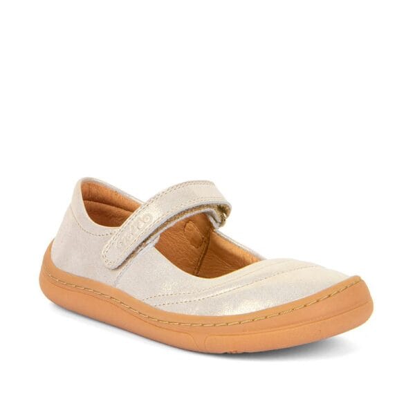 Dívčí barefoot baleríny MARY J Gold Shine Froddo G3140184-5 zlatá - 38