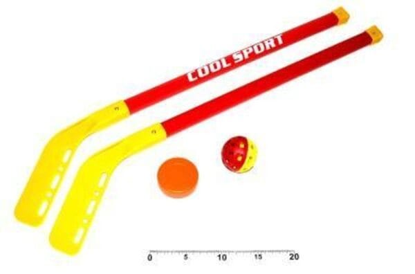Hokejky s pukem 75cm