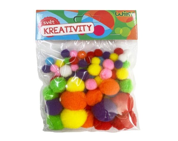 Pom pom mix velikostí