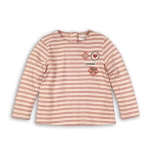 Tričko dívčí bavlněné s dlouhým rukávem