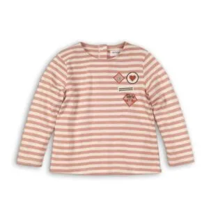 Tričko dívčí bavlněné s dlouhým rukávem