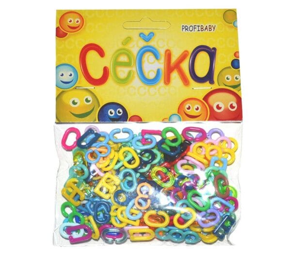 Céčka barevná 150 ks