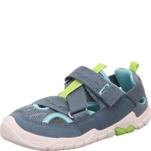 Chlapecké barefit sandály TRACE Blue/Light green Superfit 1-006029-8000 modrá - 35