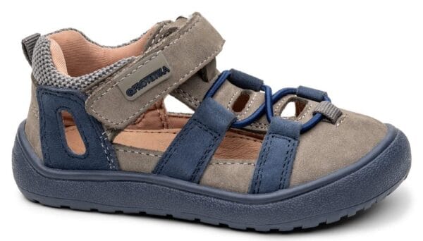 Chlapecké barefoot sandály PROTETIKA KENDY KHAKI hnědá - 35