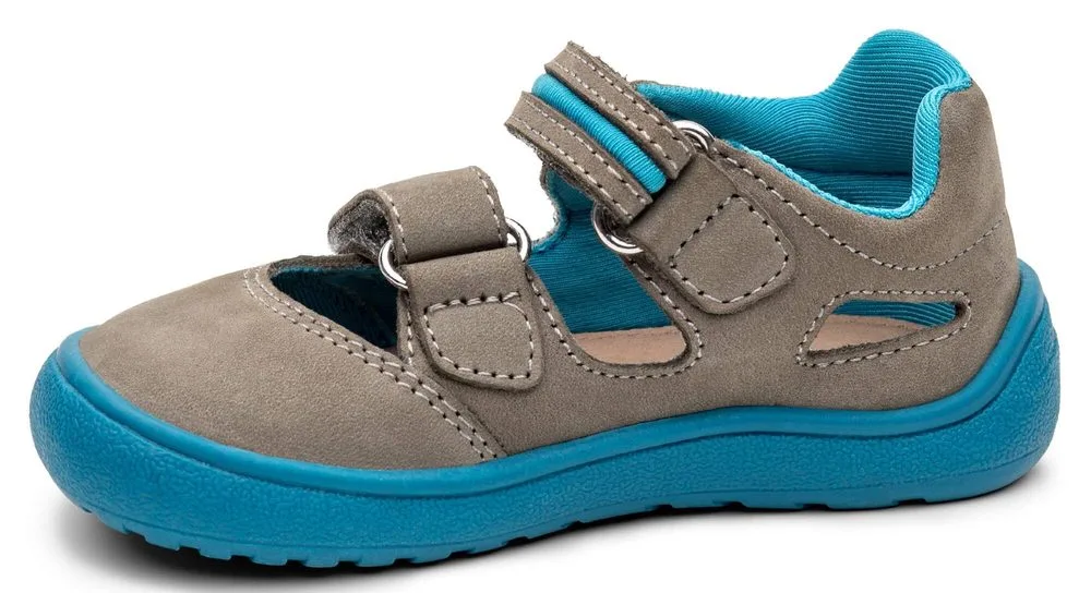 Chlapecké barefoot sandály PROTETIKA NERY KHAKI šedá - 33