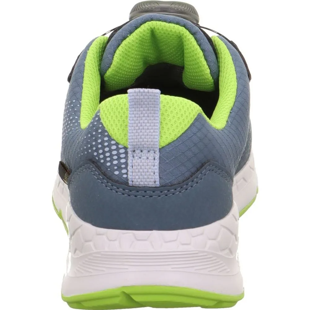 Chlapecké celoroční boty FREE RIDE Blue/Light Green GTX BOA