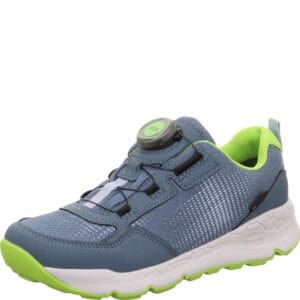 Chlapecké celoroční boty FREE RIDE Blue/Light Green GTX BOA