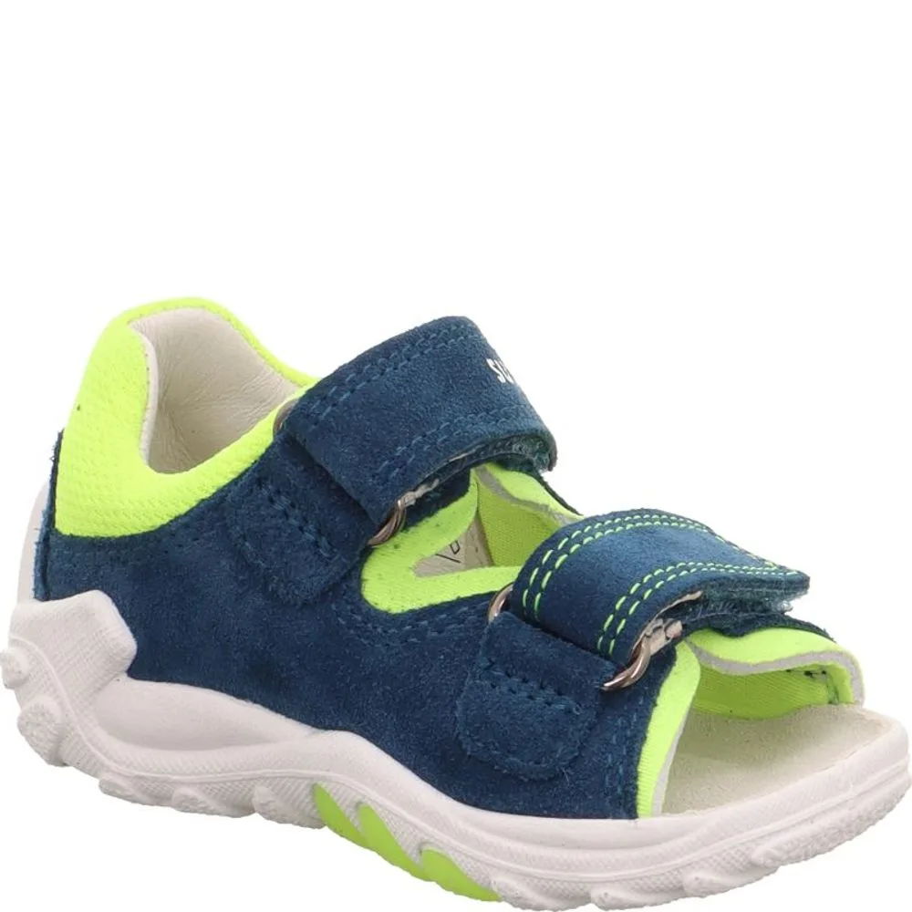 Chlapecké sandály FLOW  Blue/Yellow Superfit 1-000034-8030 modrá - 26