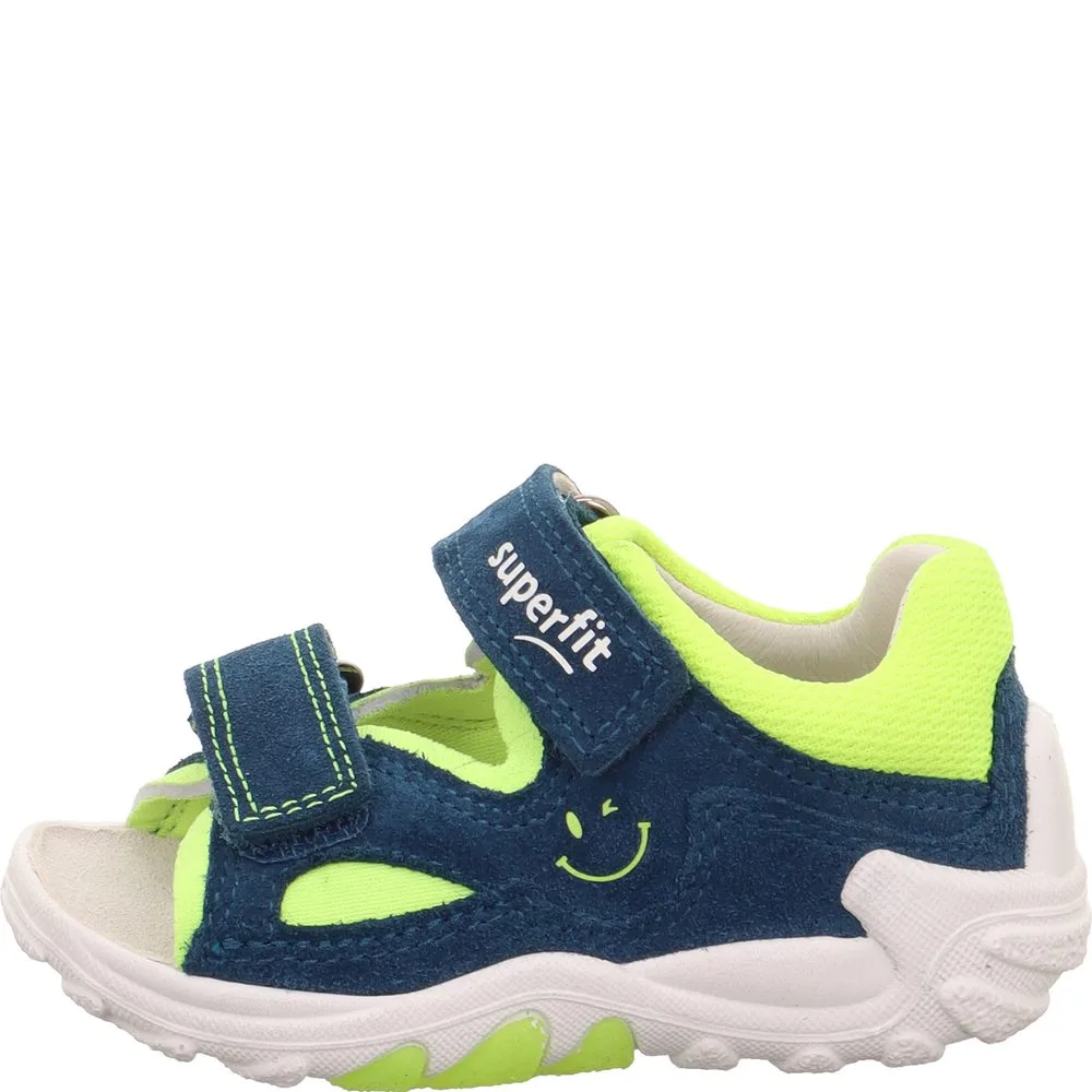 Chlapecké sandály FLOW  Blue/Yellow Superfit 1-000034-8030 modrá - 26