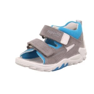 Chlapecké sandály FLOW  Gray/Turquoise Superfit 1-000035-2010 šedá - 26