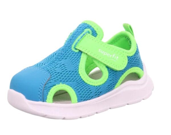 Chlapecké sandály WAVE Turquoise/Light green Superfit 1-000481-8400 tyrkysová - 28