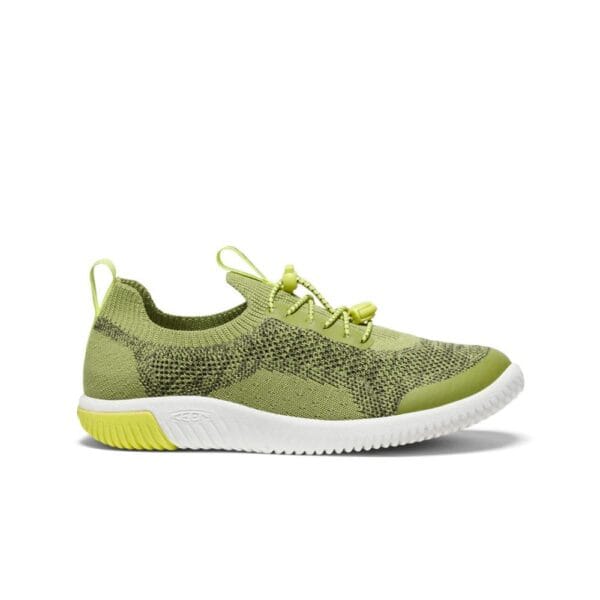 Chlapecké tenisky barefoot kompromis KEEN KNX KNIT LACE YOUTH iguana/evening primrose - 38