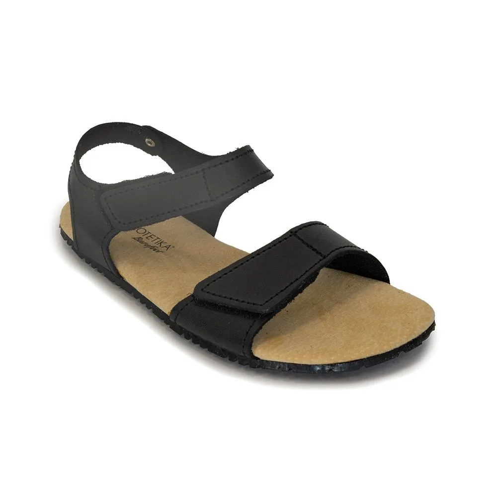 Dámské barefoot sandály Protetika T201 BELITA 62 černá matná - 36