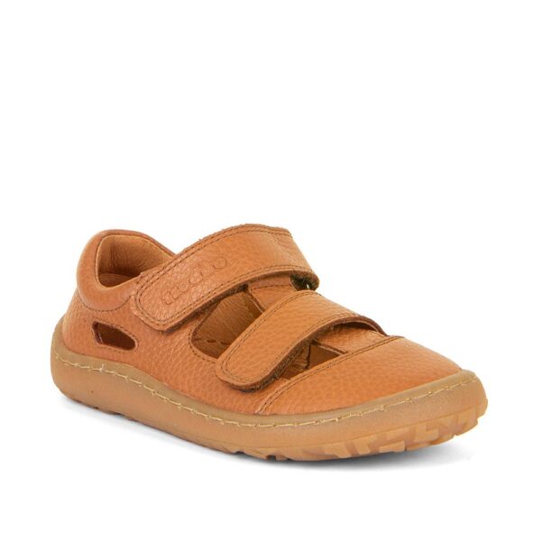 Dětské barefoot sandály SANDAL Cognac Froddo G3150266-2 hnědá - 38
