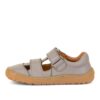 Dětské barefoot sandály SANDAL Light Grey Froddo G3150266-4 šedá - 38