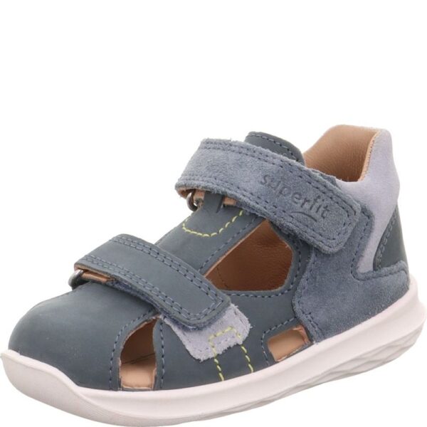 Dětské sandály BUMBLEBEE Blue/Light Blue Superfit 1-000395-8010 modrá - 28