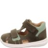 Dětské sandály BUMBLEBEE Green/Light Green Superfit 1-000395-7000 zelená - 28