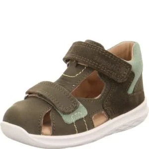 Dětské sandály BUMBLEBEE Green/Light Green Superfit 1-000395-7000 zelená - 26