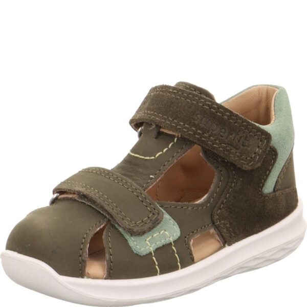 Dětské sandály BUMBLEBEE Green/Light Green Superfit 1-000395-7000 zelená - 28