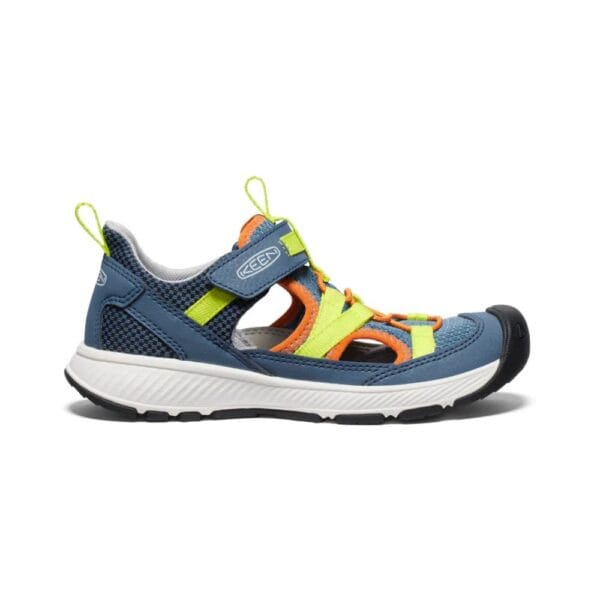 Dětské sandály KEEN MOTOZOA SANDAL YOUTH vintage indigo/scarlet ibis - 39