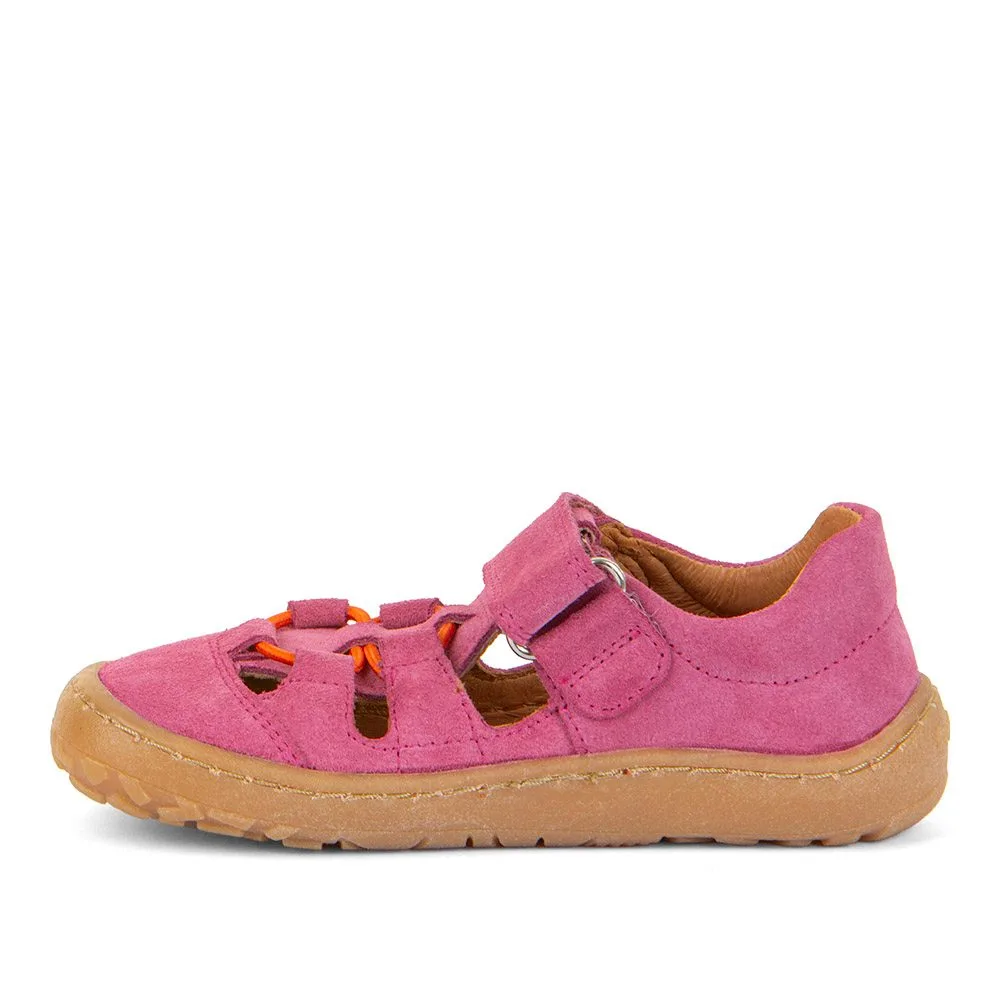 Dívčí barefoot sandály ELASTIC Fuxia Froddo G3150262-12 fuxia - 35