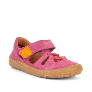 Dívčí barefoot sandály ELASTIC Fuxia Froddo G3150262-12 fuxia - 35