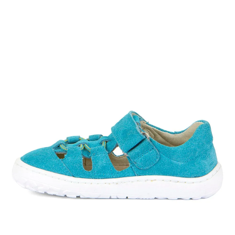 Dívčí barefoot sandály ELASTIC Turquoise Froddo G3150262-15 tyrkysová - 35