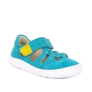 Dívčí barefoot sandály ELASTIC Turquoise Froddo G3150262-15 tyrkysová - 35