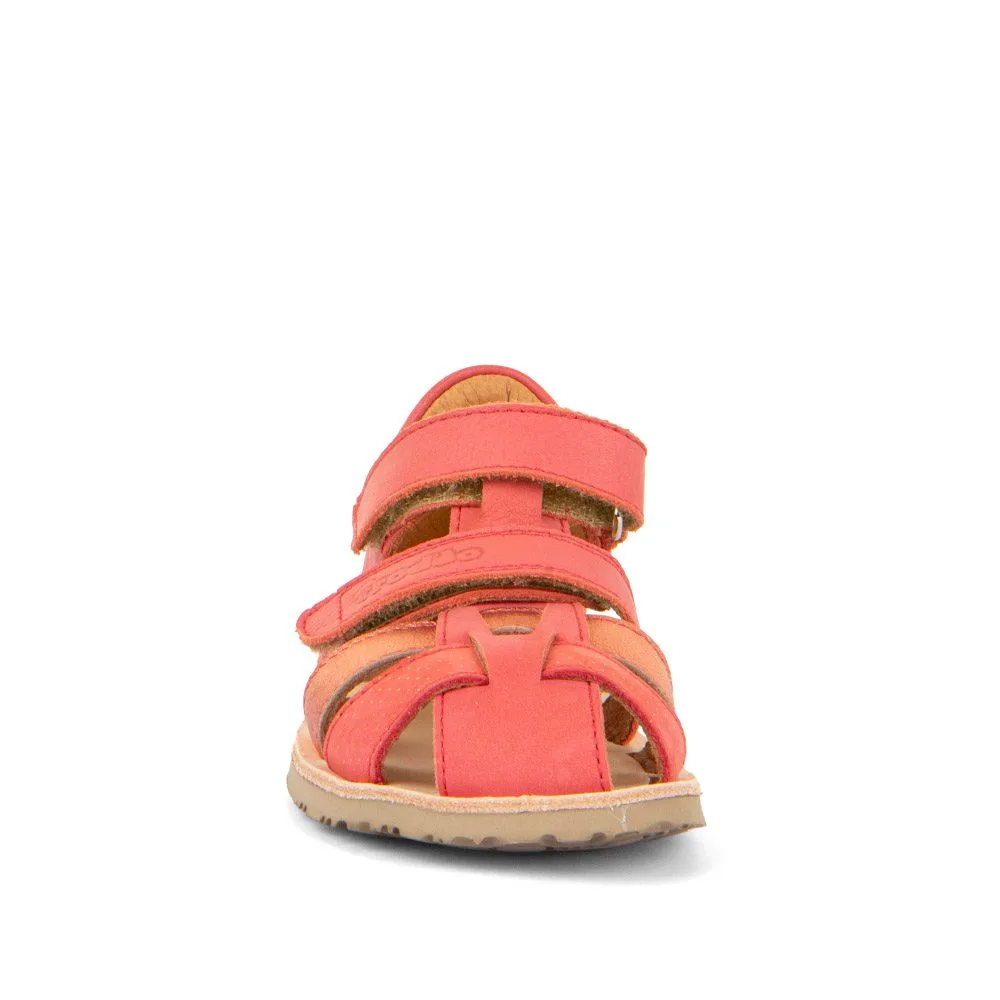 Dívčí barefoot sandály FLEXY F Coral Froddo G3150283-11 červená - 35