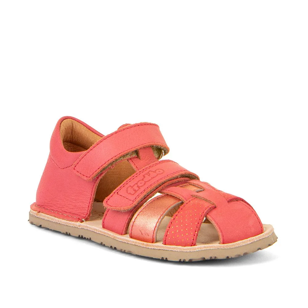 Dívčí barefoot sandály FLEXY F Coral Froddo G3150283-11 červená - 35