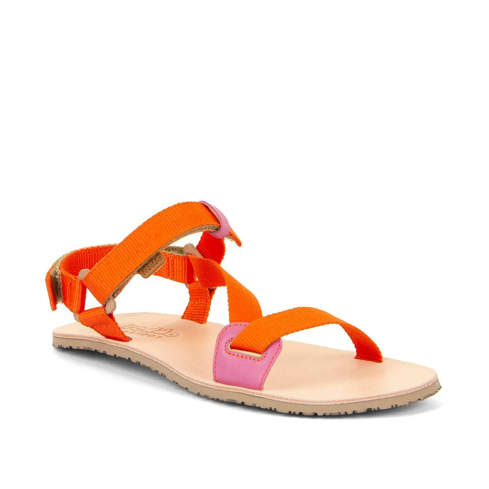 Dívčí barefoot sandály FLEXY STRAPS Orange Froddo G3150284-5 oranžová - 42
