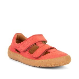 Dívčí barefoot sandály SANDAL Coral Froddo G3150266-13 červená - 38