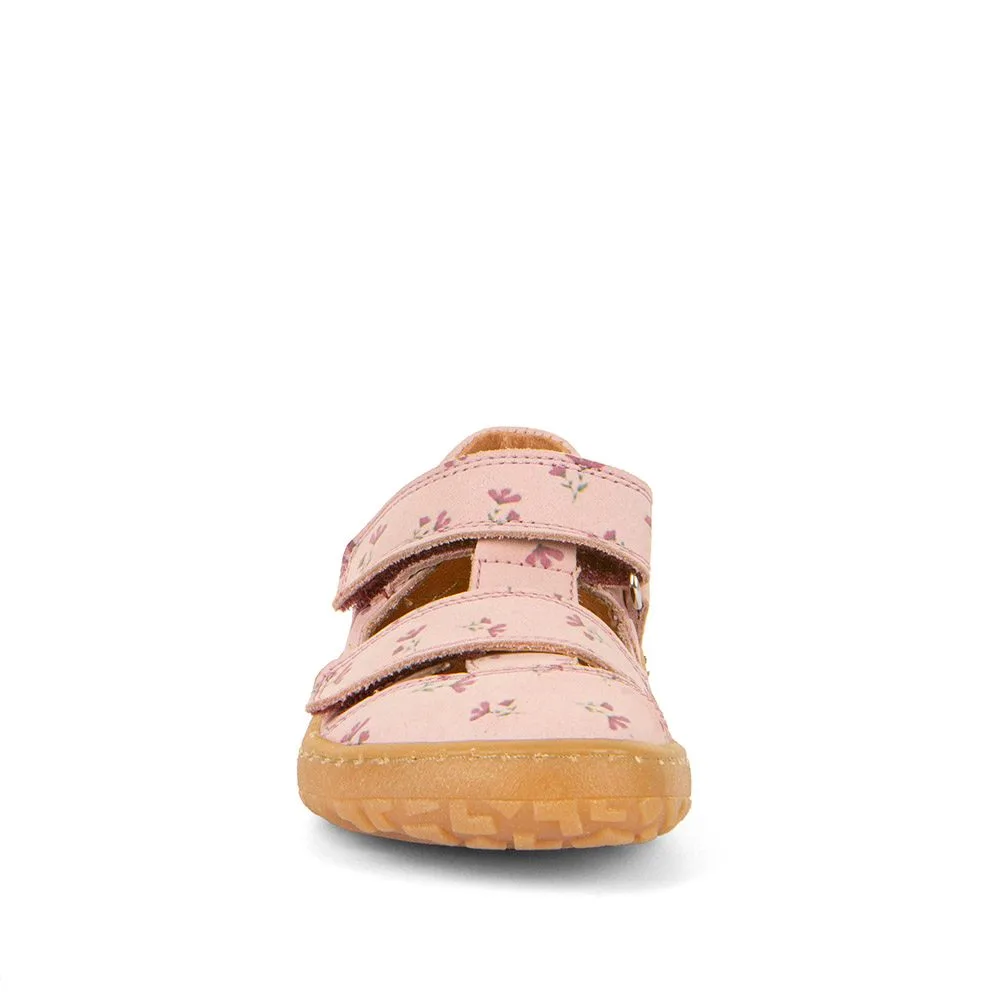 Dívčí barefoot sandály SANDAL Flowers Froddo G3150266-15 květiny - 35