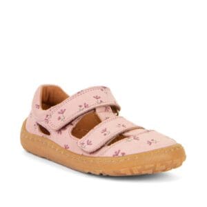Dívčí barefoot sandály SANDAL Flowers Froddo G3150266-15 květiny - 35