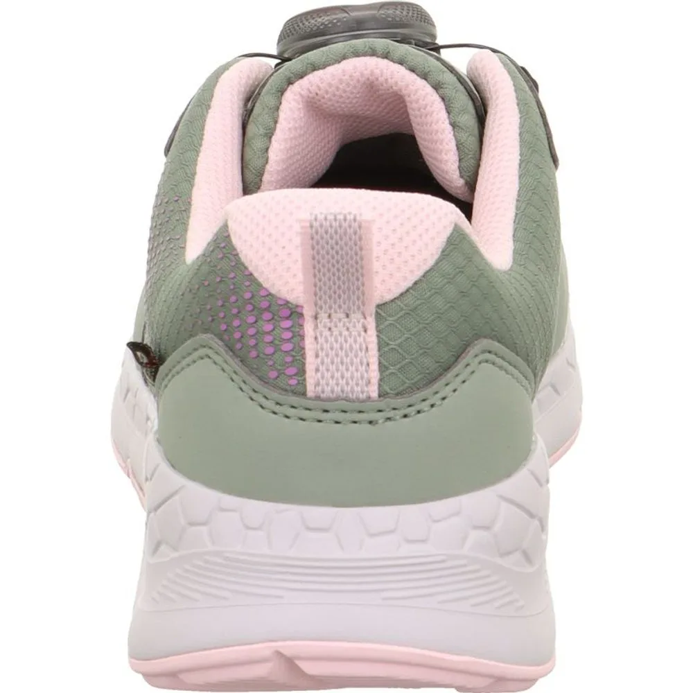 Dívčí celoroční boty FREE RIDE Light Green/Purple GTX BOA