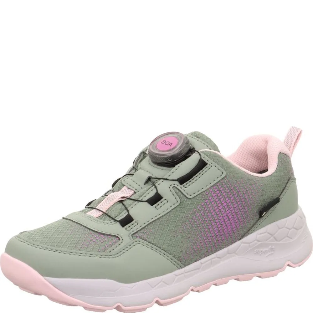 Dívčí celoroční boty FREE RIDE Light Green/Purple GTX BOA